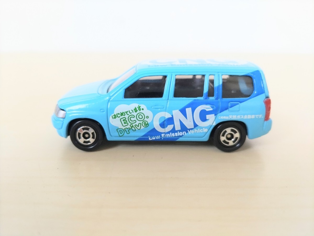 トミカ トヨタ プロボックス CNG 天然ガス車_画像2