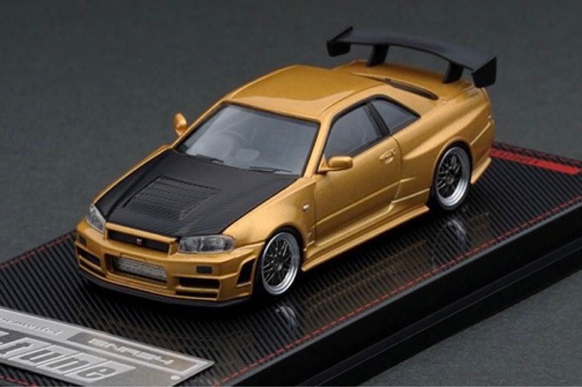 東京オートサロン2020 限定 1/64 イグニッションモデル IG1875 スカイライン ニスモ R34 GT-R Z-tune