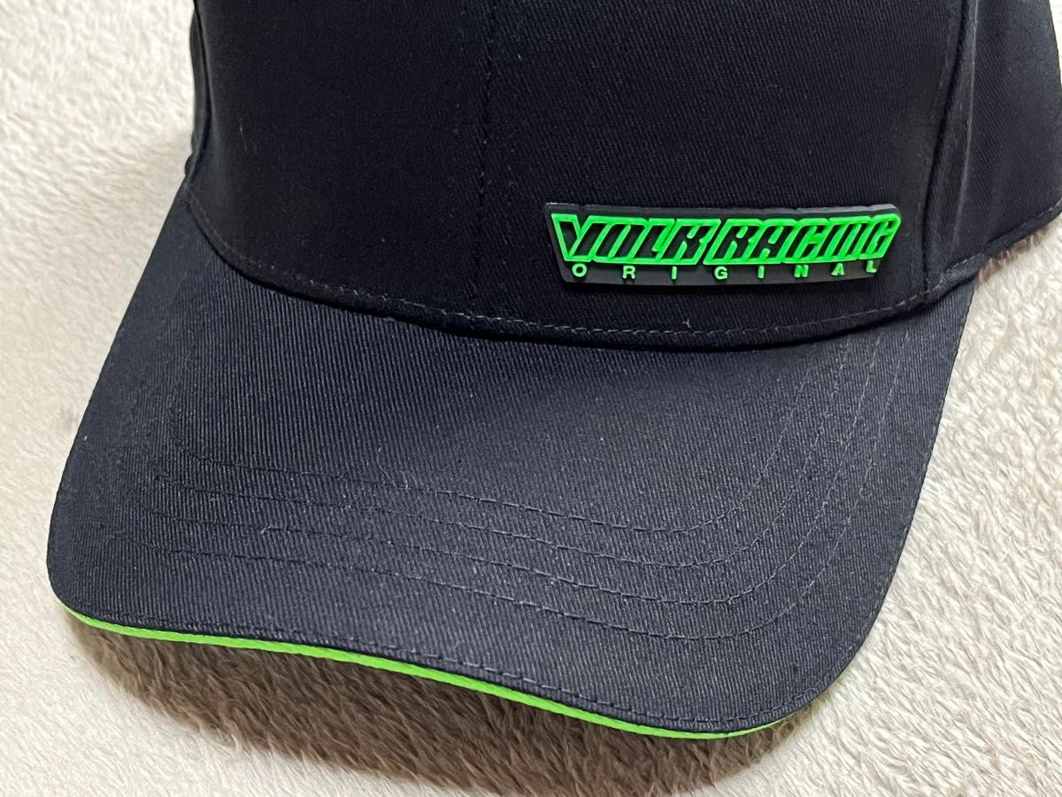 帽子 キャップ  VOLK RACING CAP ボルクレーシング ブラック