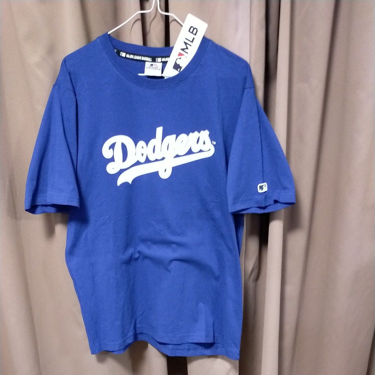 XL  MLB 公式品　新品未使用タグ付き　希少サイズ　大谷翔平ロサンゼルス・ドジャース　 綿100%  　半袖Tシャツ