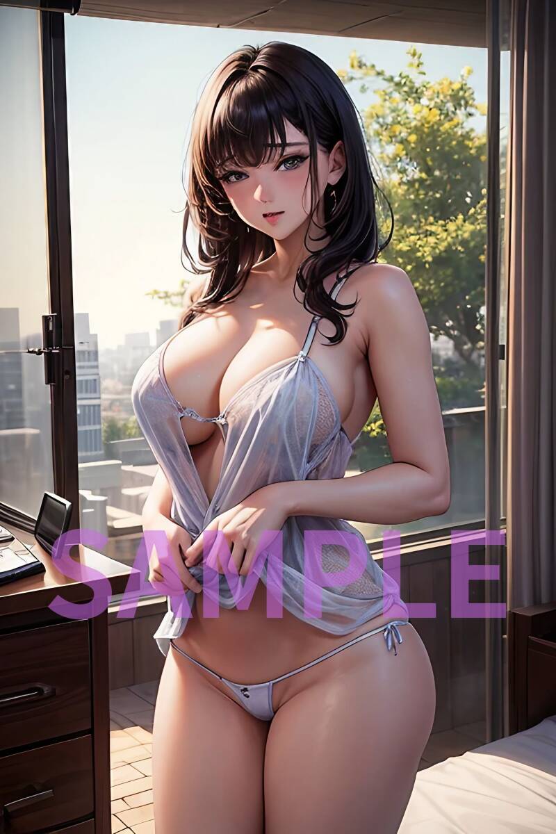 C-78【高画質】１点限り｜即決セリフサービスあり｜A４アートポスター｜かわいい｜美少女｜美女｜グラビア｜イラスト｜アニメ｜セクシーの画像1