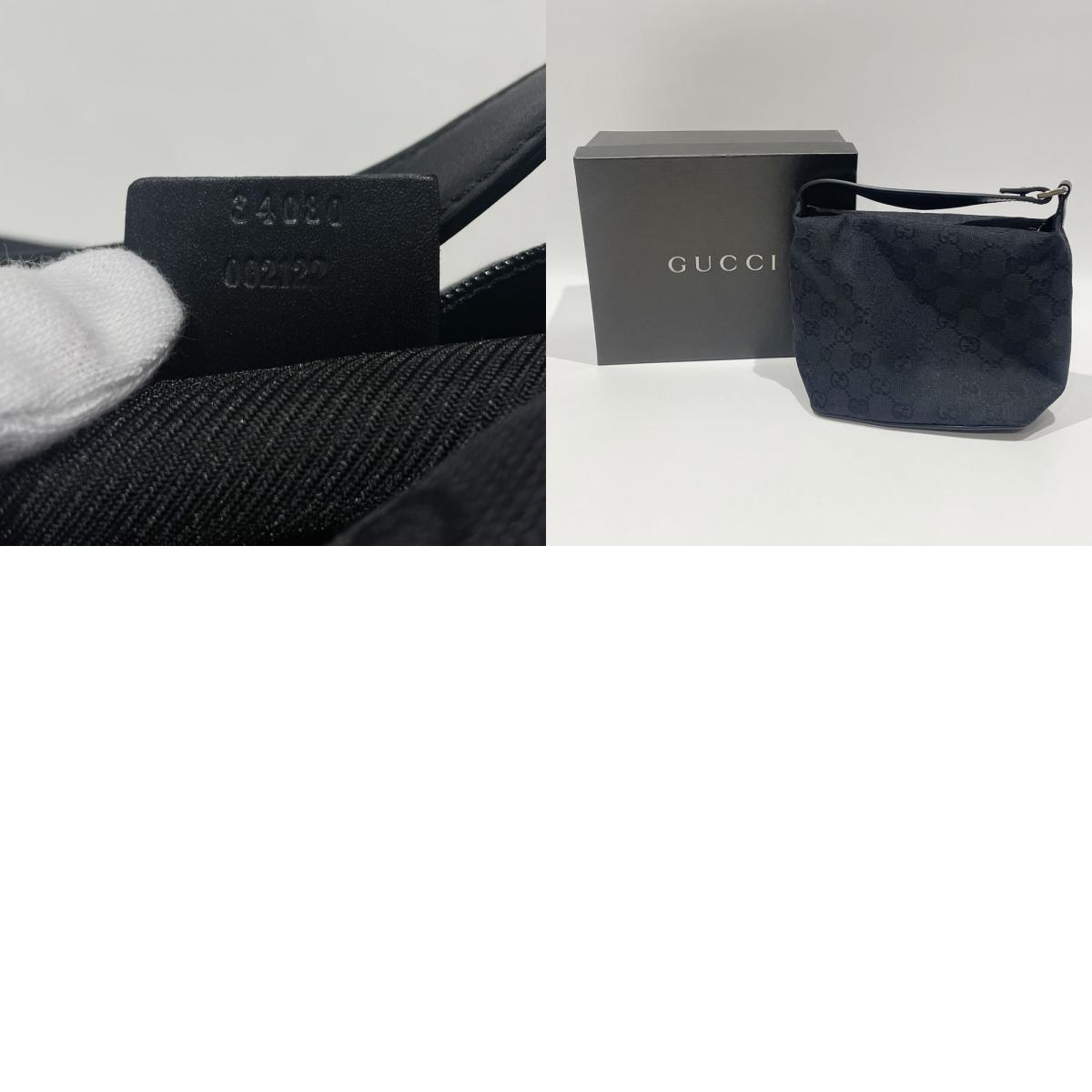 中古AB/使用感小 GUCCI グッチ ポーチ 34080 ミニ ハンド バニティ レディース 20462022_画像10