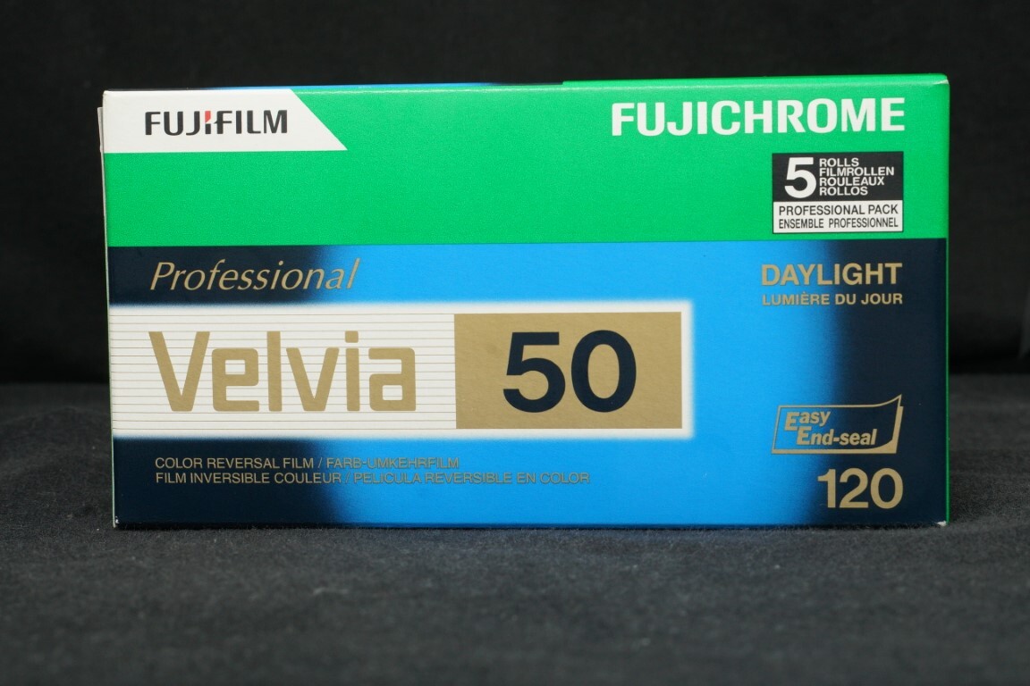  medium size 120 Brawny film Velvia 50 5 pcs set time limit 2024 year 7 month 