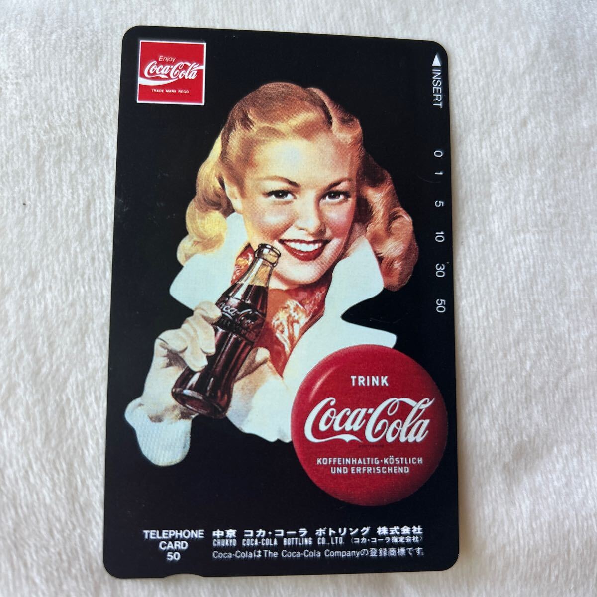 ●101 コカ・コーラ コーラ テレホンカード テレカ 未使用 50度数_画像1