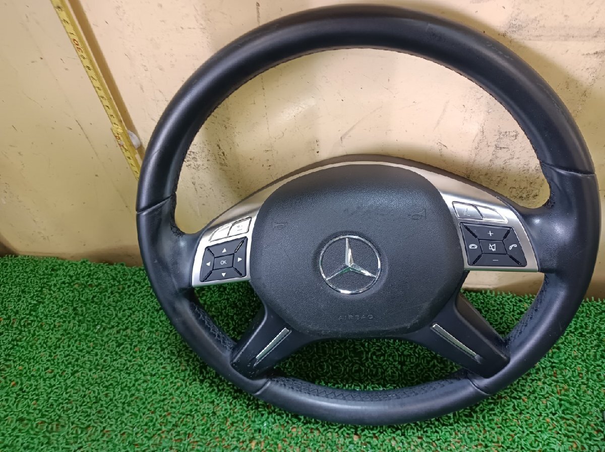  Benz steering gear steering wheel wheel air bag less C200 Station Wagon DBA-204248,W204 2011 #hyj NSP96954