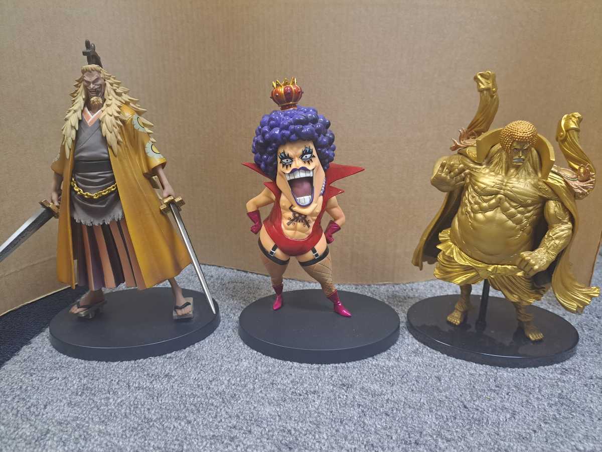 （ｄ）ONE PIECE ワンピースフィギュア ワンピース フィギュア まとめ ルフィ バギー ウソップ サンジ シキ等 の画像5