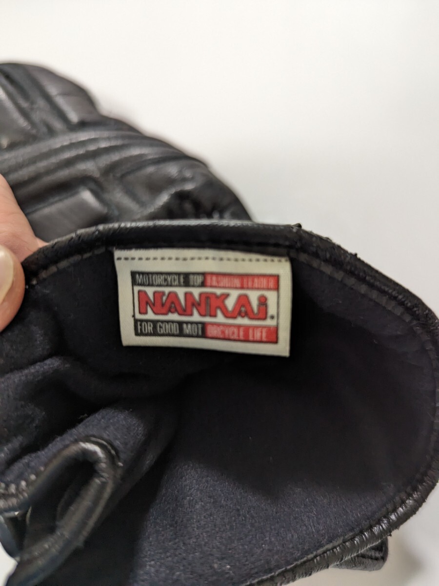 南海　NANKAI 　手袋　サイズM 美品　バイク_画像5