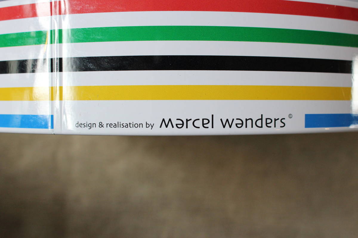 レア 2008年頃 マルセルワンダース オリンピック オランダ デザイン ブリキ缶 ノベルティー 限定 moooi droog ドーナツ スチール 収納 北欧_マルセルワンダース