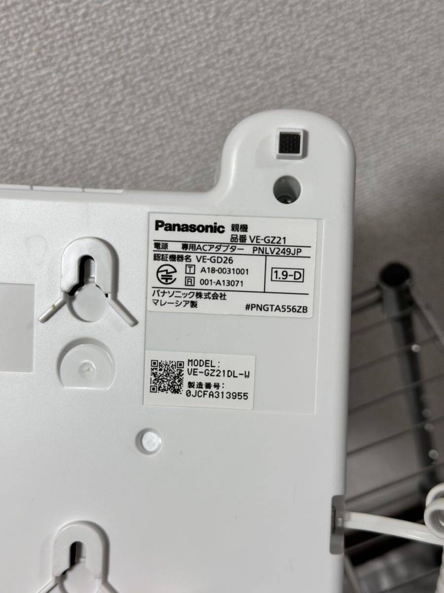 ［1円スタート］Panasonic 電話機 パナソニック VE-GZ21 の画像4