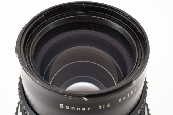 ★☆Hasselblad Carl Zeiss Sonnar CF 150mm F4 T* Vマウント ハッセルブラッド #6202☆★_画像10