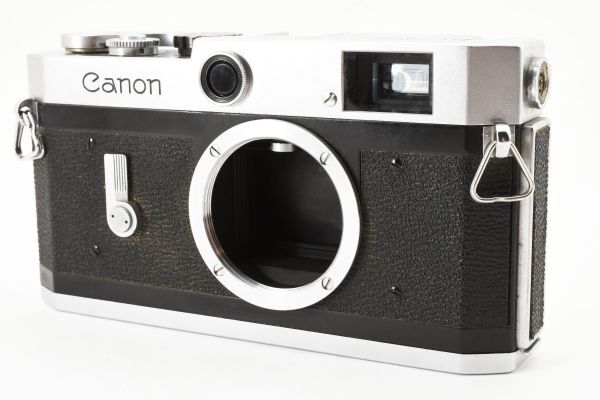 **CANON Canon Canon CAMERA Ppopi rail range finder silver body film camera #6186**