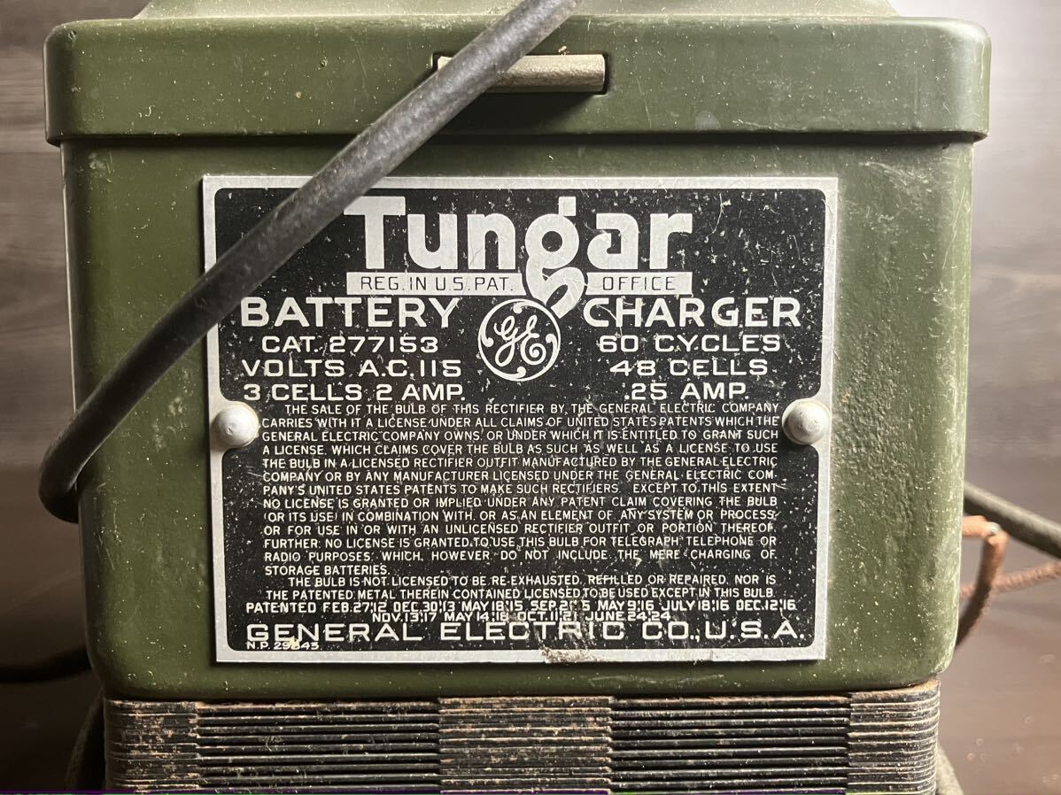 Tungar BATTERY CHARGER ② 戦前 当時物 「JXAX」「アマチュア無線協会初代会長放出品」_画像3