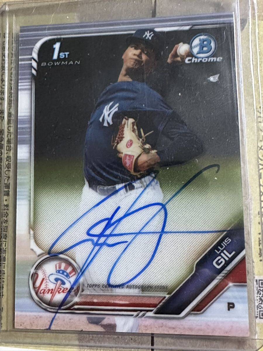 bowman Luis Gil auto_画像1