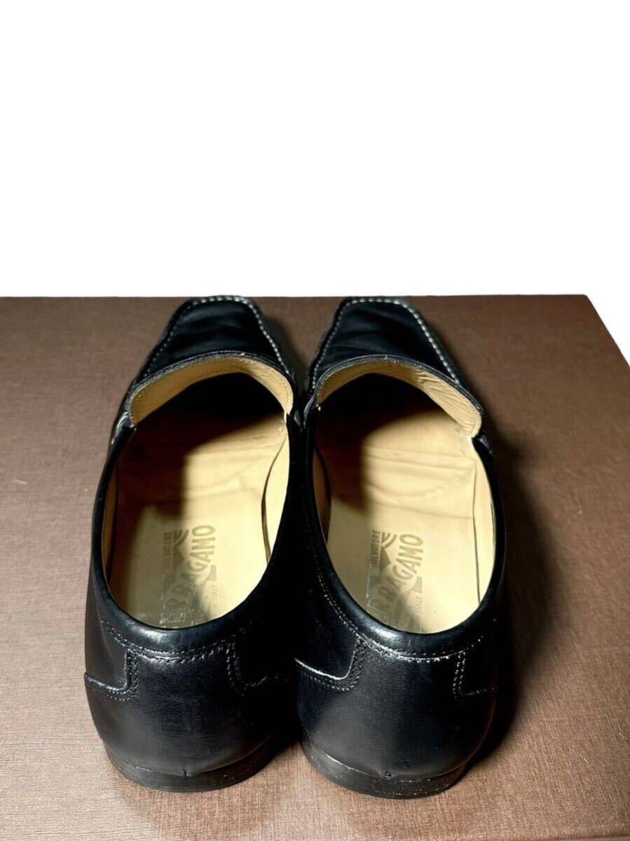【本物保証】極上美品◆ Salvatore Ferragamo フェラガモ ◆ビット ローファー ビジネスシューズ 革靴 UR 55025 サイズ 8 26cm相当の画像10