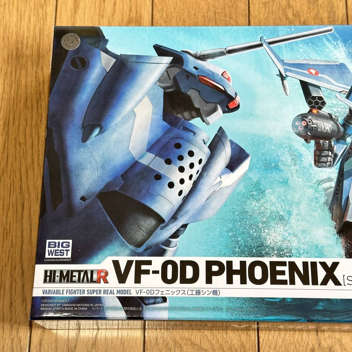 1円〜 未開封 HI-METAL R マクロス ゼロ VF-0D フェニックス 工藤シン機 フィギュア BANDAI SPIRITS _画像2