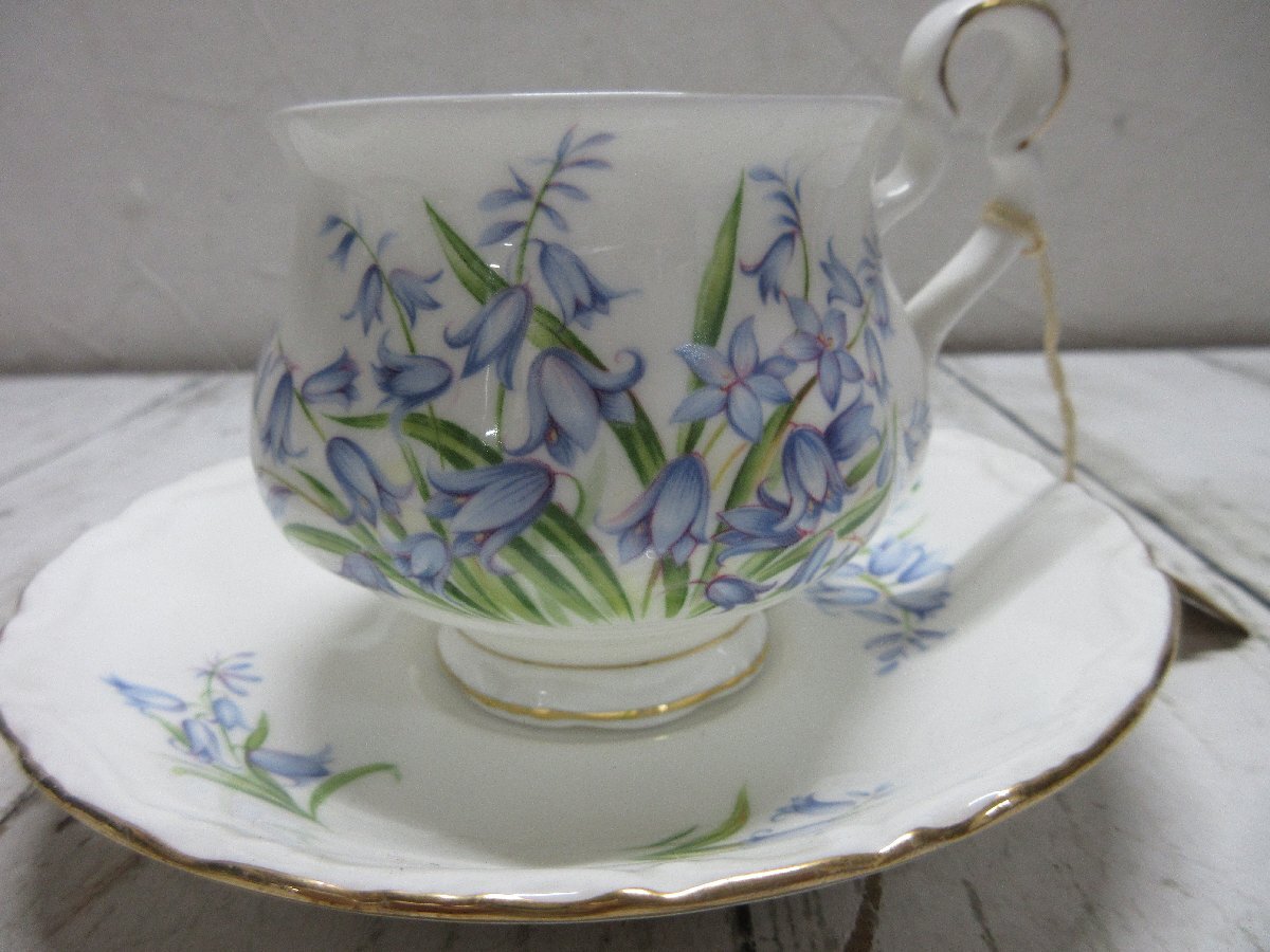 2.1 jpy Royal Albert coffee cup & saucer SONNET SERIES WORDSWORTH [ star see ]