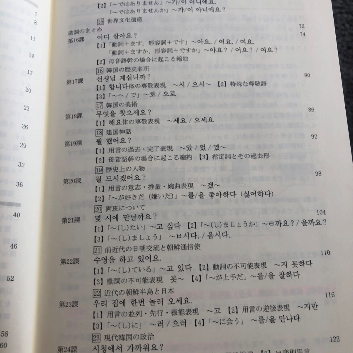 韓国語の初歩 三訂版 白泉社 勉強跡あり_画像6