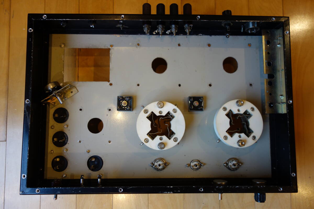三栄無線製 アンプシャーシ UV211 シングルアンプ用 中古 ジャンク の画像7
