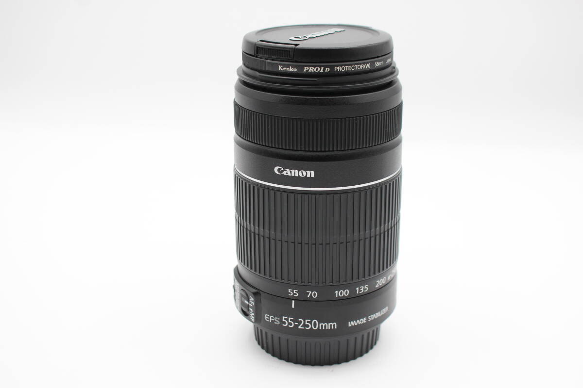 極上品◆Canon キヤノン EF-S 55-250mm F4-5.6 IS II◆キット箱付♪0515_画像4