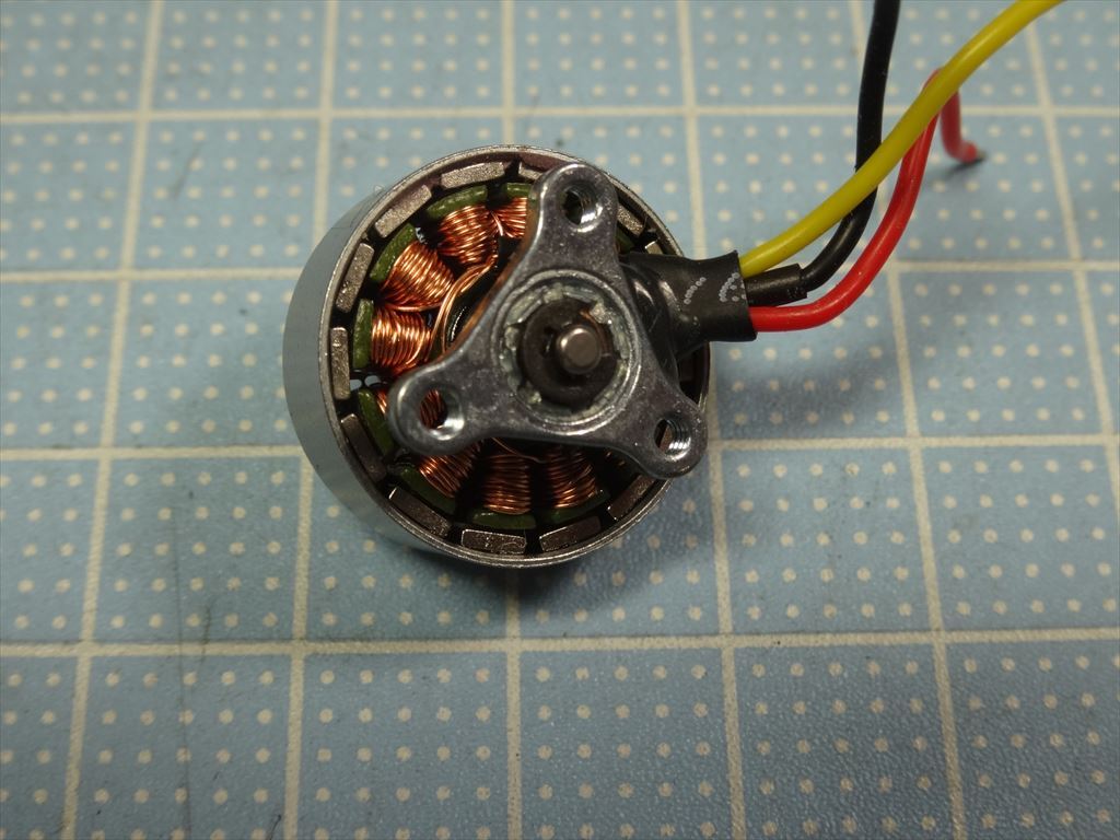 【２個セット】小型ブラシレスモーター 外径18mm/9g/2750kv【送料120円～】003_画像8