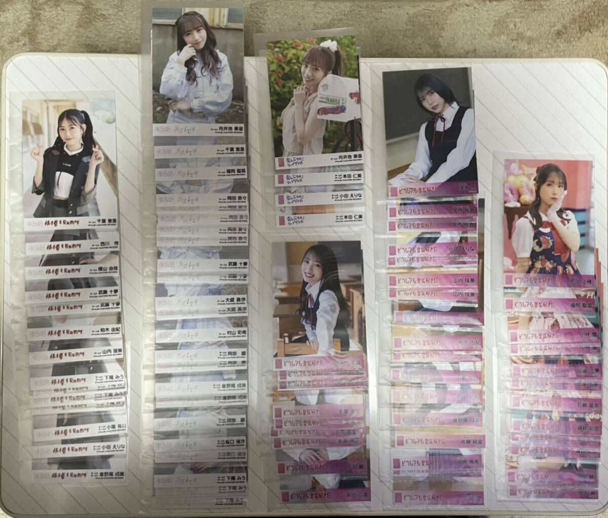 AKB48 劇場盤生写真 79枚 ダブり多数 ＋ おまけ2枚の画像1