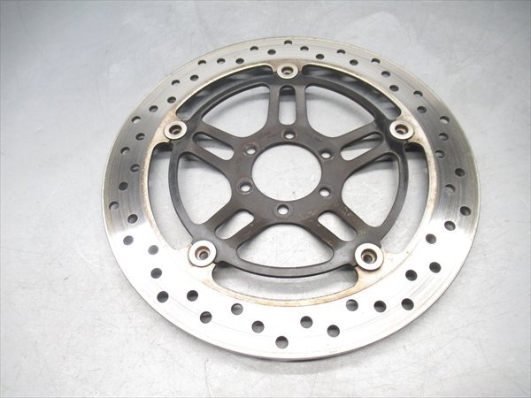 A1R6-0423 ホンダ VTR250 前期 フロント ディスク ローター 純正品 【MC33-102～ タコメーター付きモデル 動画有】_画像1