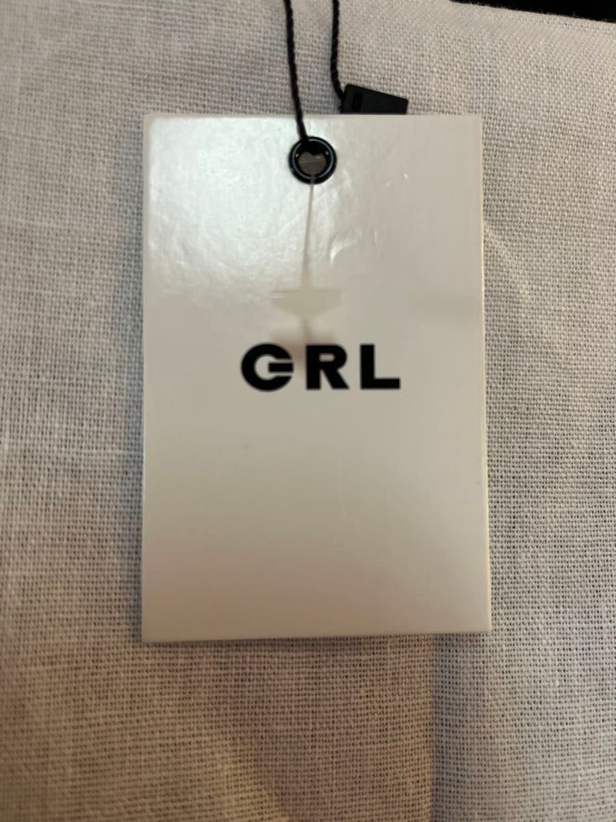 【訳あり】【評価を下げない方だけ】GRL  麻 リネン 綿 ワンピース