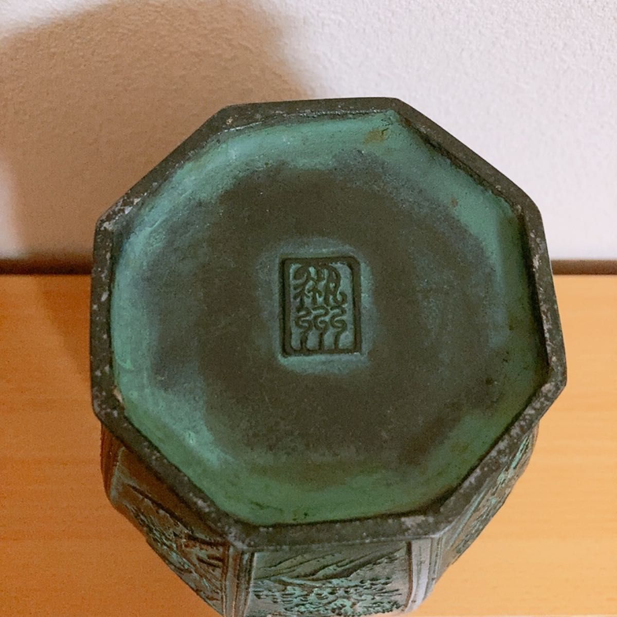 鳳州作 青銅八角花瓶 骨董品|Yahoo!フリマ(旧PayPayフリマ) 鳳州作 青銅八角花瓶 骨董品|Yahoo!フリマ(旧PayPayフリマ)
