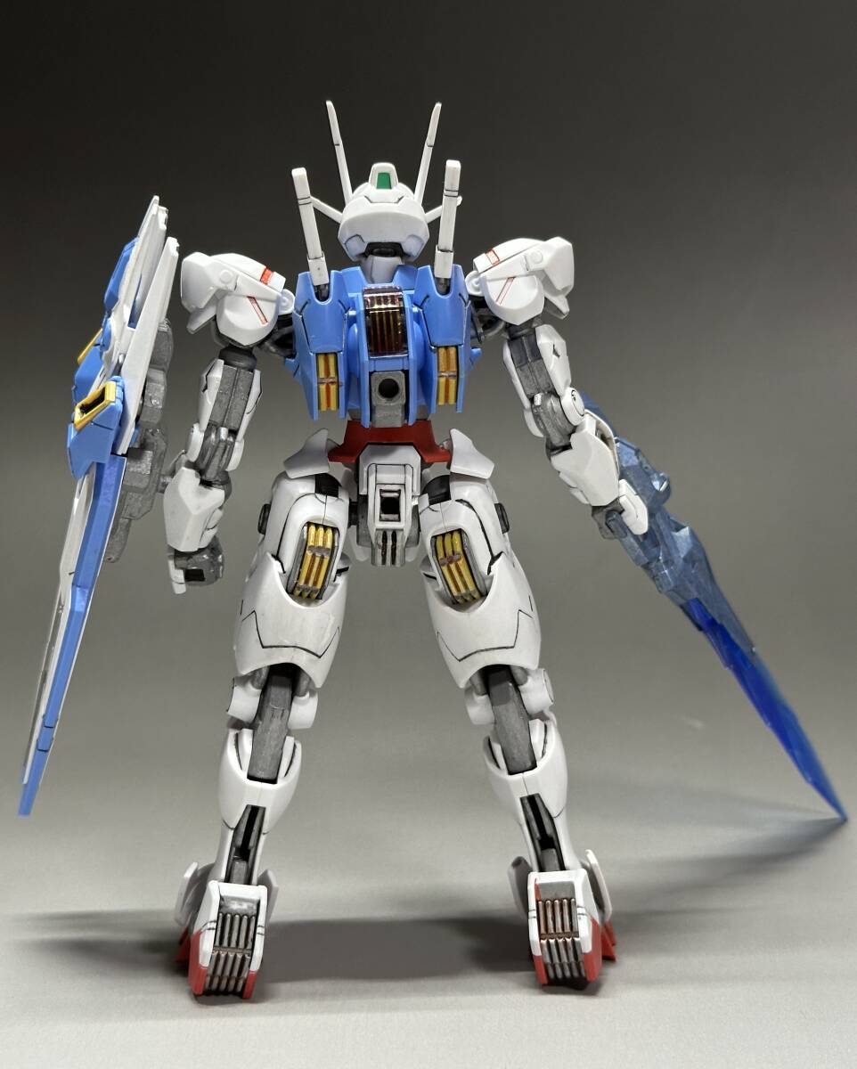 HG 1/144 ガンダムエアリアル　エアリアル改修型　２体セット　水星の魔女　ガンプラ_画像4