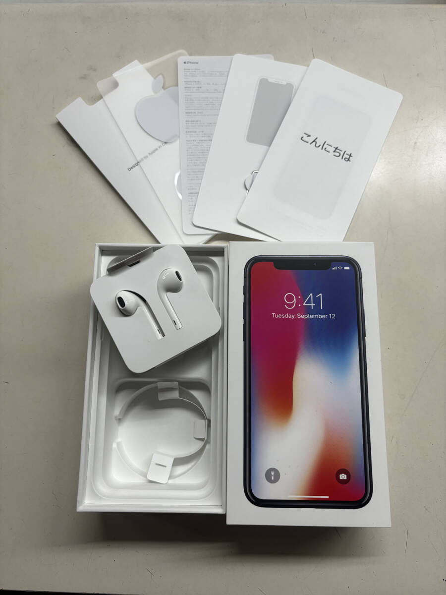 ♪♪iphoneX スペースグレイ 256GB docomo 訳ありジャンク品扱い中古品♪♪_画像10