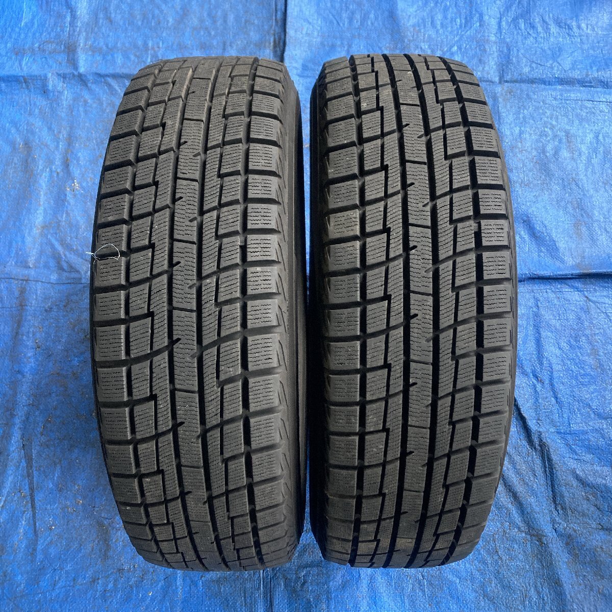 [24T00545S] 175/65R14 イエローハット PRACTIVA ICE BP02 2021年製 スタッドレスタイヤ 2本_画像1