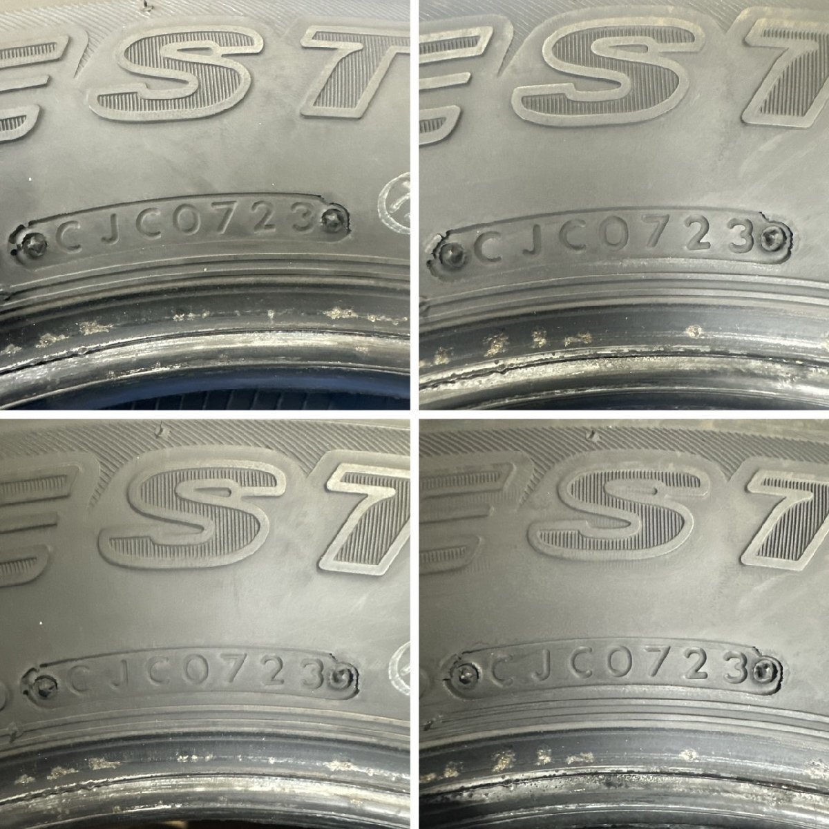 [24T00569E] 175/80R15 BRIDGESTONE(ブリヂストン) DUELER H/L 2023年製 夏タイヤ 4本セット_画像6