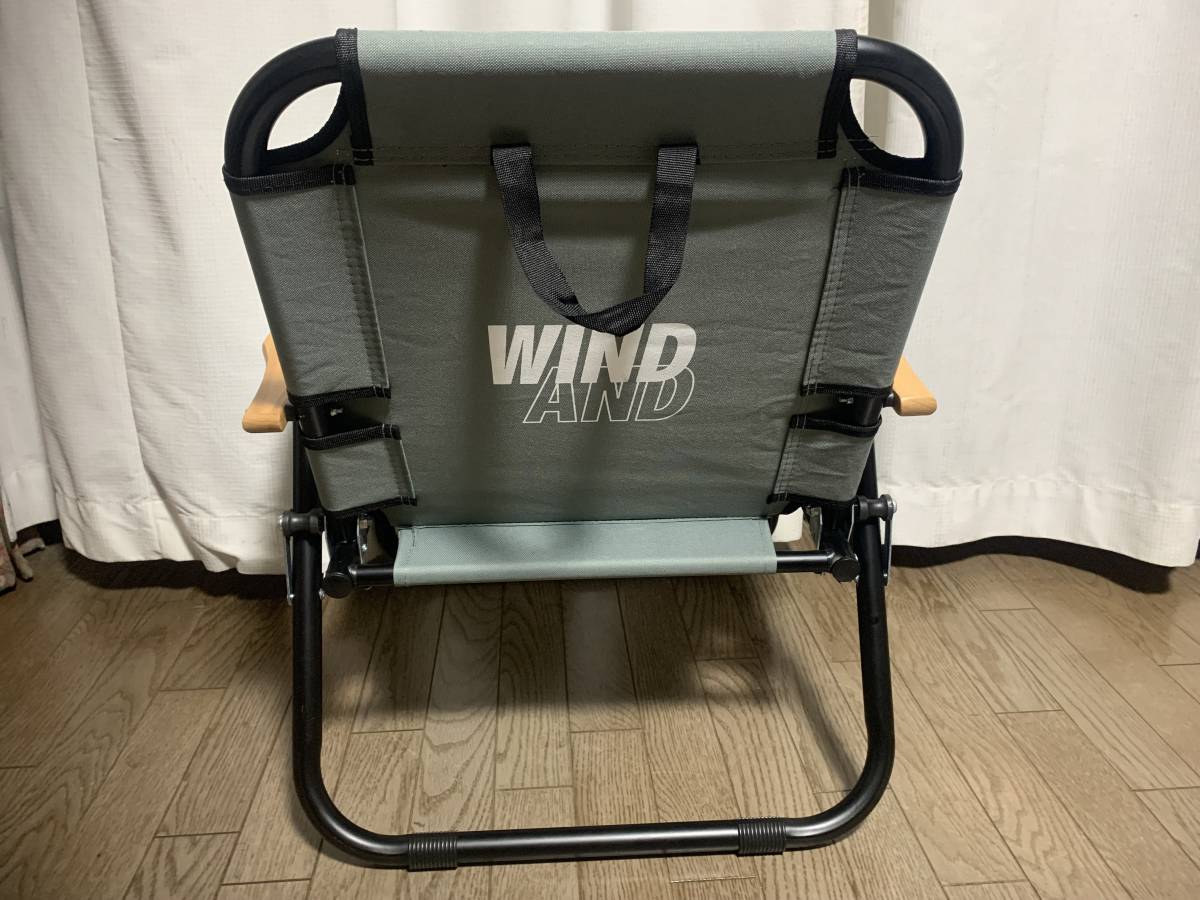5610円 即決!! WIND AND SEAウィンダンシー Folding Chair 1S灰 5610円 即決!! WIND AND SEAウィンダンシー Folding Chair 1S灰