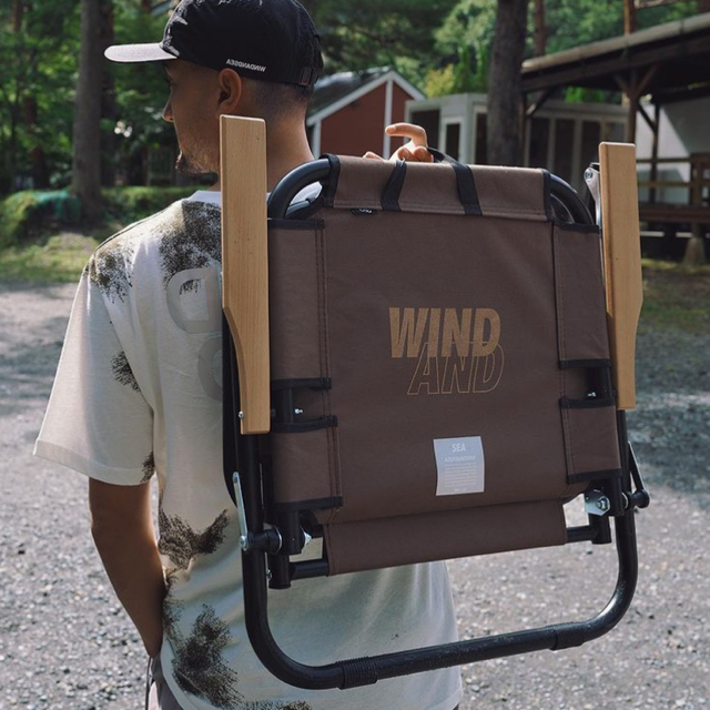5610円 即決!! WIND AND SEAウィンダンシー Folding Chair 1S灰 5610円 即決!! WIND AND SEAウィンダンシー Folding Chair 1S灰