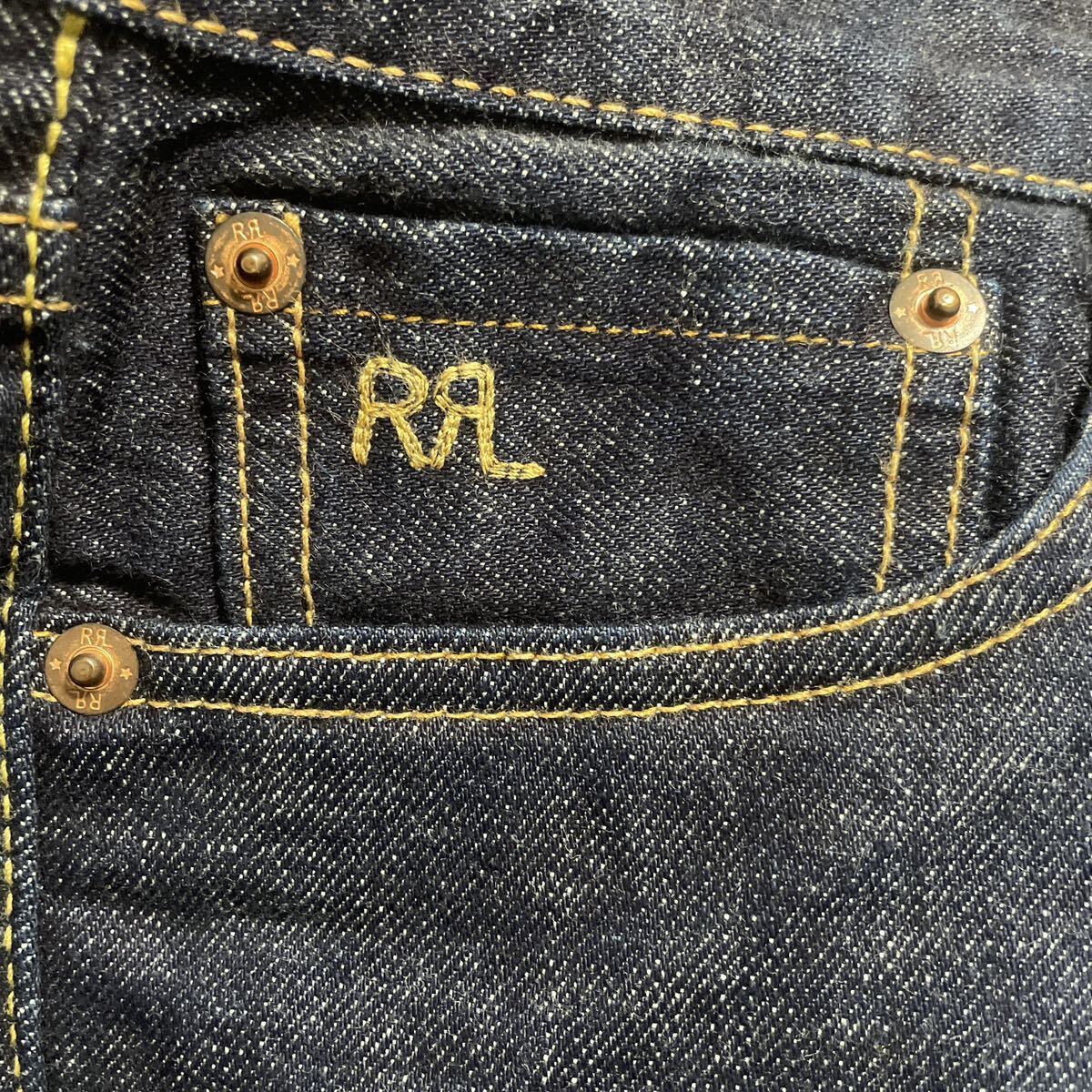 RRL Denim RN#41381 赤耳 ダブルアールエル デニム ジーンズ 26 M US製 ラルフローレン _画像9