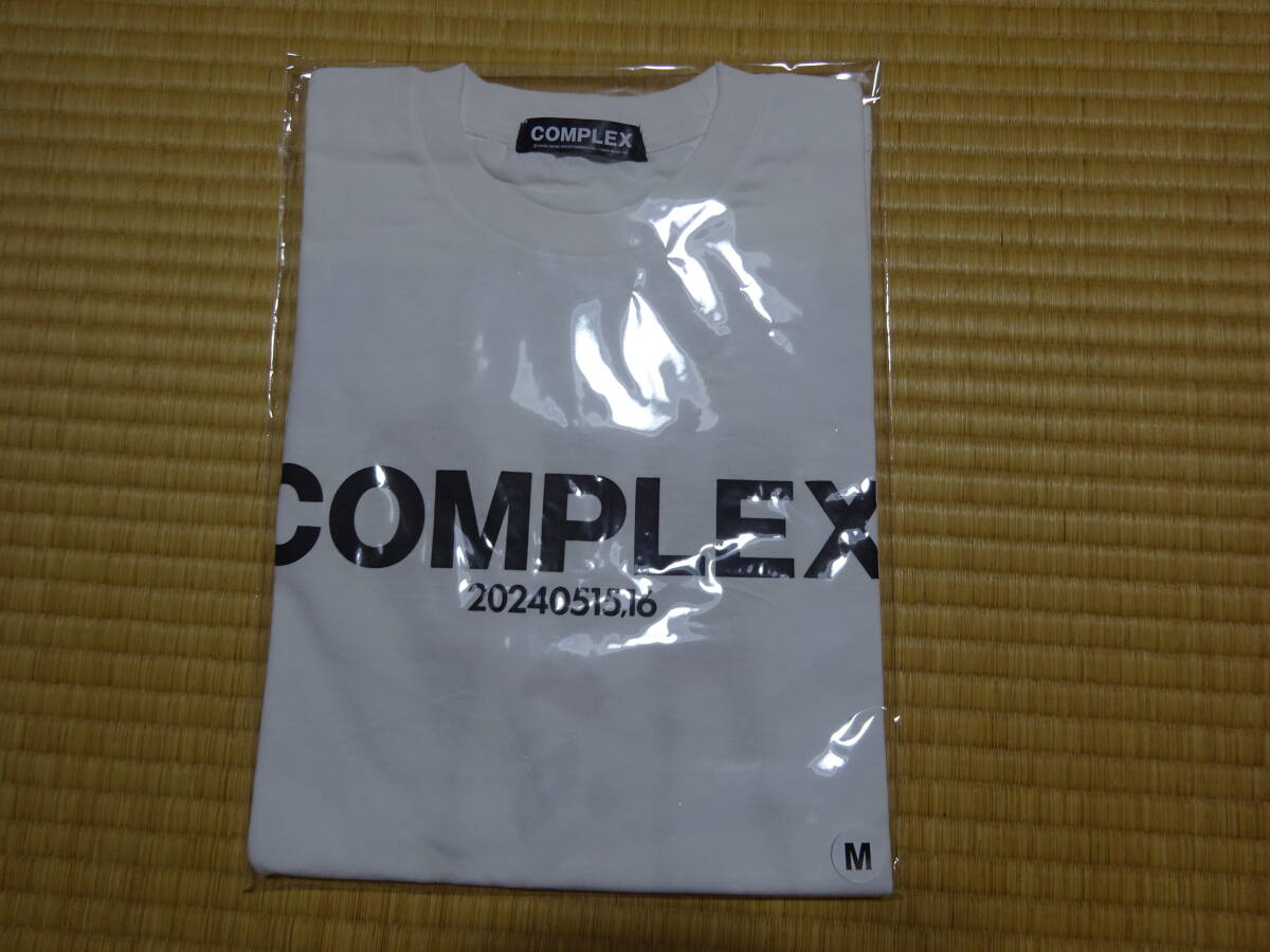 Complex 日本一心 Tシャツ 2024 ホワイト COMPLEX 『日本一心』Mサイズ　コンプレックス　吉川晃司　布袋寅泰_画像1