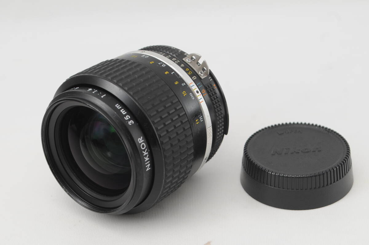 ■美品■ NIKON ニコン Ai-s NIKKOR 35mm F1.4　　#1007_画像10