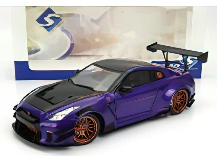 ソリド　1/18 日産 GT-R (R35) LB WORKS 2022 (パープル)　未開封　ミニカー　Solido リバティーウォーク