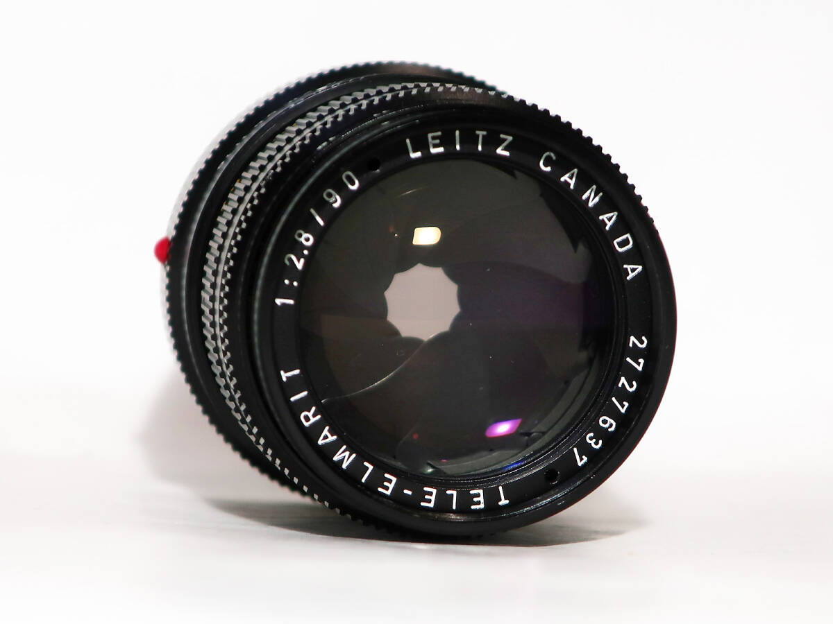 ライカ テレエルマリート 90mm/F2.8 Leica Tele-Elmarit Mマウント 1974年_画像4