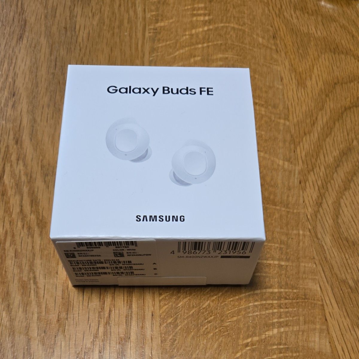 新品未使用 Galaxy Buds FE SM-R400NZWAXJP ホワイト