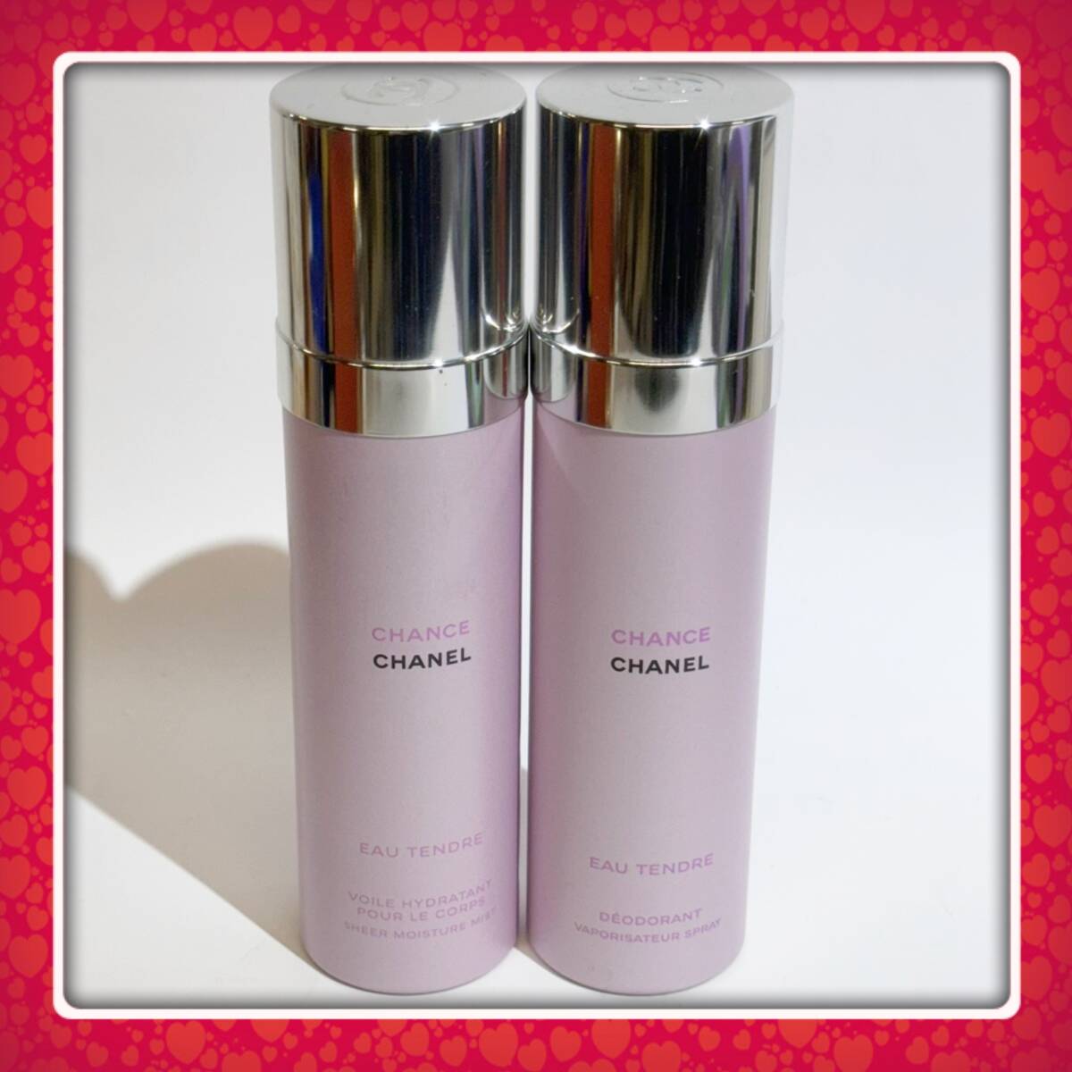 CHANELシャネル ★チャンスオータンドゥル ボディスプレィ モイスチャーミスト 100ml×2本セット★CHANCE EAU TANDRE _画像1