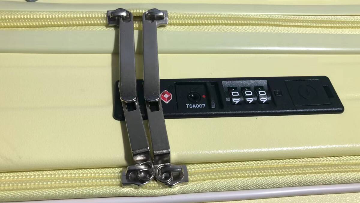 スーツケース　Mサイズ　イエロー　キャリーバック　キャリーケース　SC110-24-YL MC_画像4