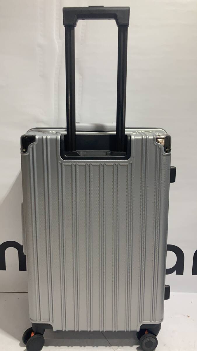スーツケース Mサイズ ライトグレー キャリーバック キャリーケース SC105-24-new-LGYの画像3