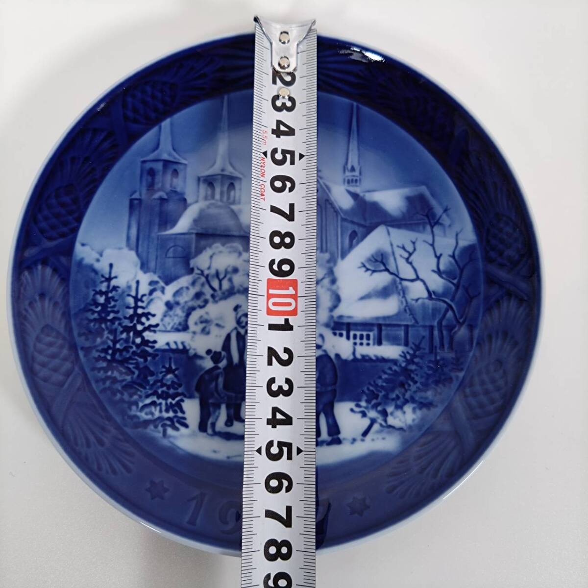 K) ロイヤルコペンハーゲン イヤープレート 飾り皿 18cm 1997 Royal Copenhagen お皿 インテリア 置物 食器 洋食器 E1705_画像10
