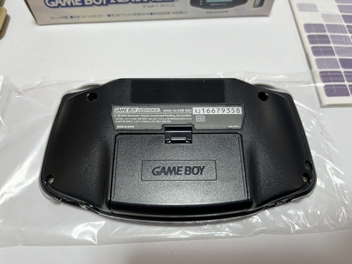 [GBA] Game Boy Advance * корпус * черный *