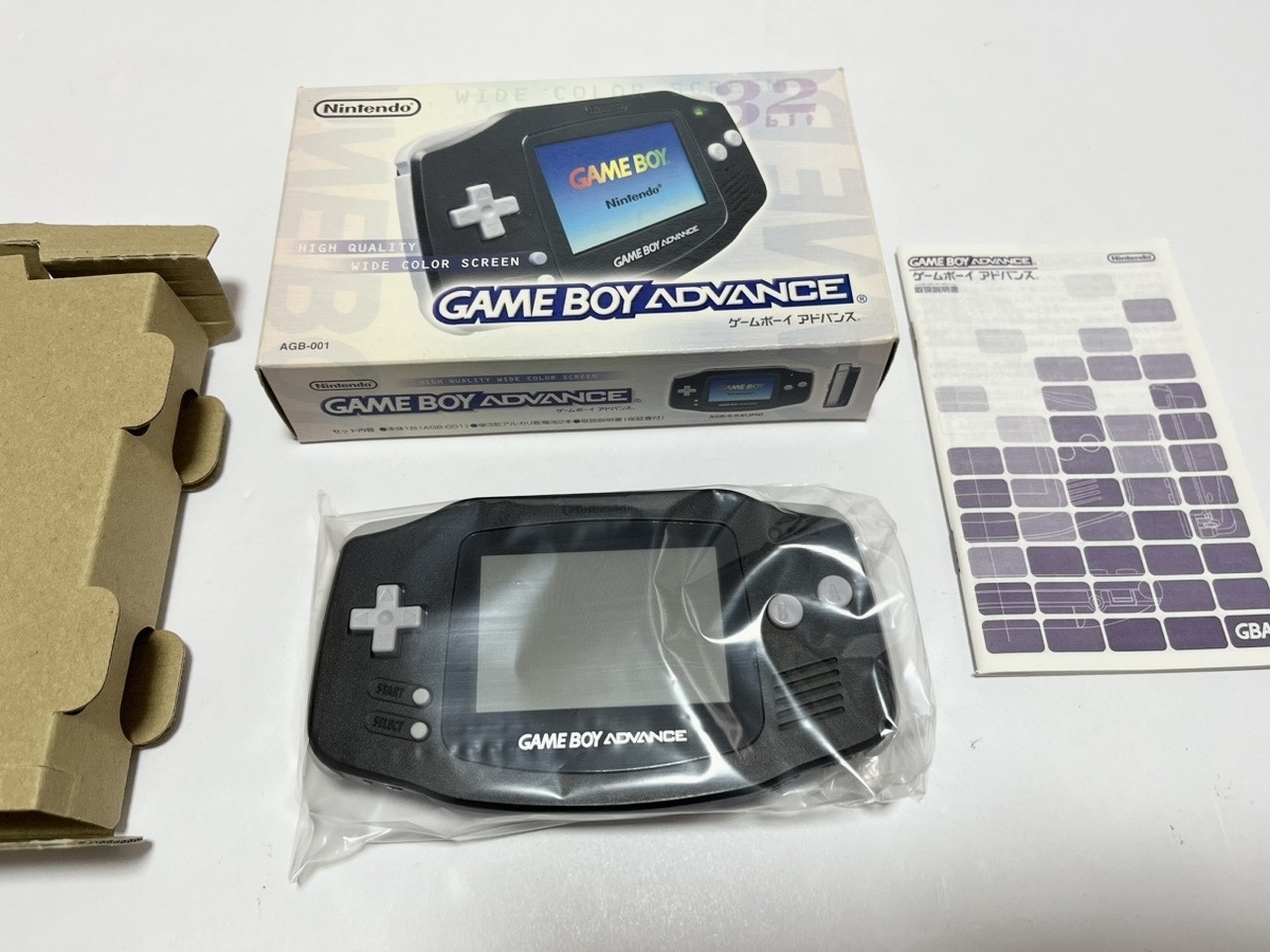 [GBA] Game Boy Advance * корпус * черный *