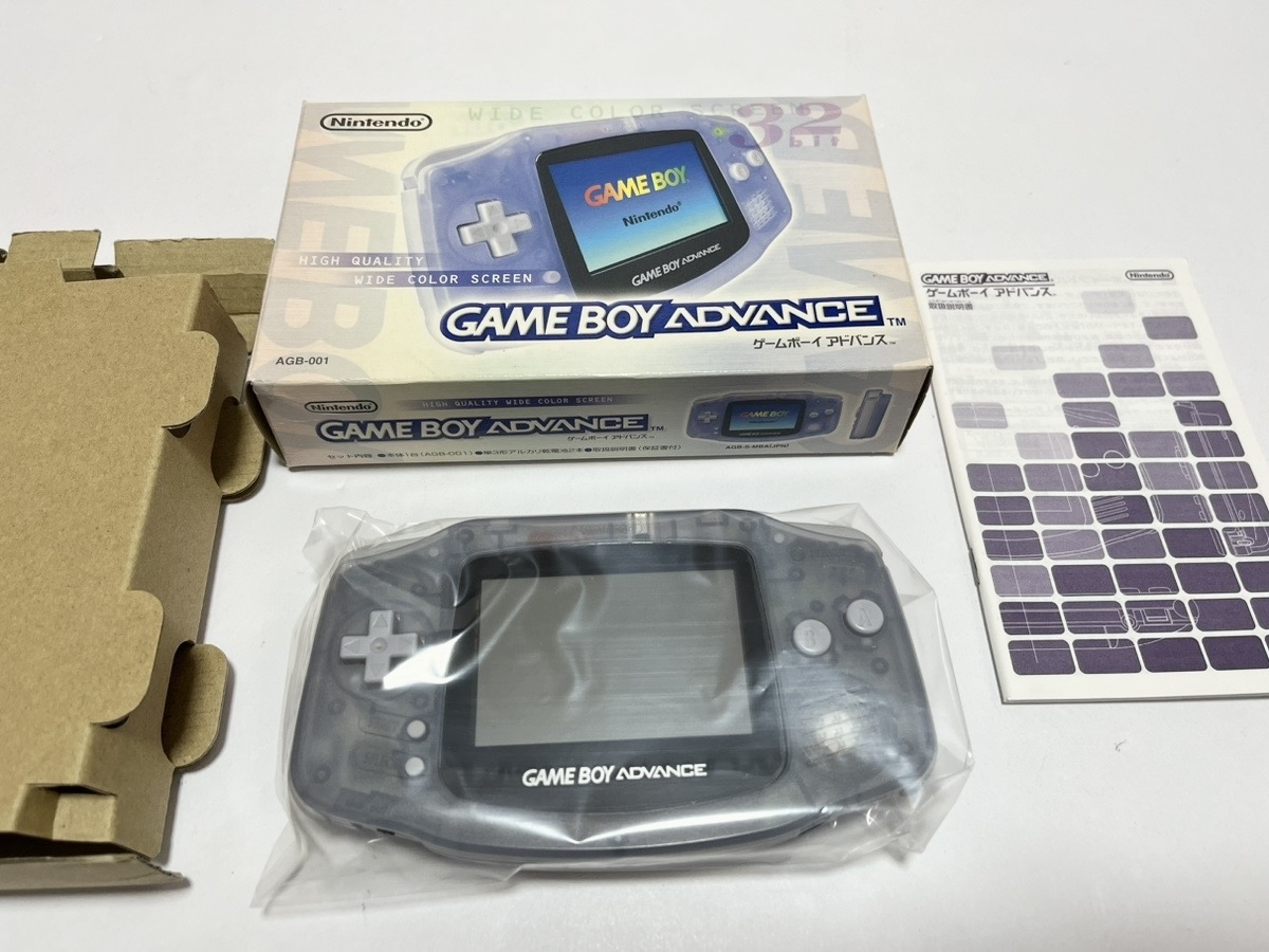 [GBA] Game Boy Advance * корпус * Mill ключ голубой *