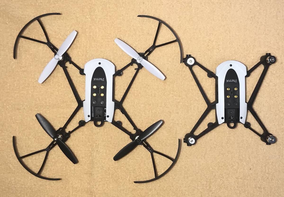 【中古２台良品】Minidrone Parrot MAMBO キャノン&グラバーセット+mambo 機体のみ1台 _画像7