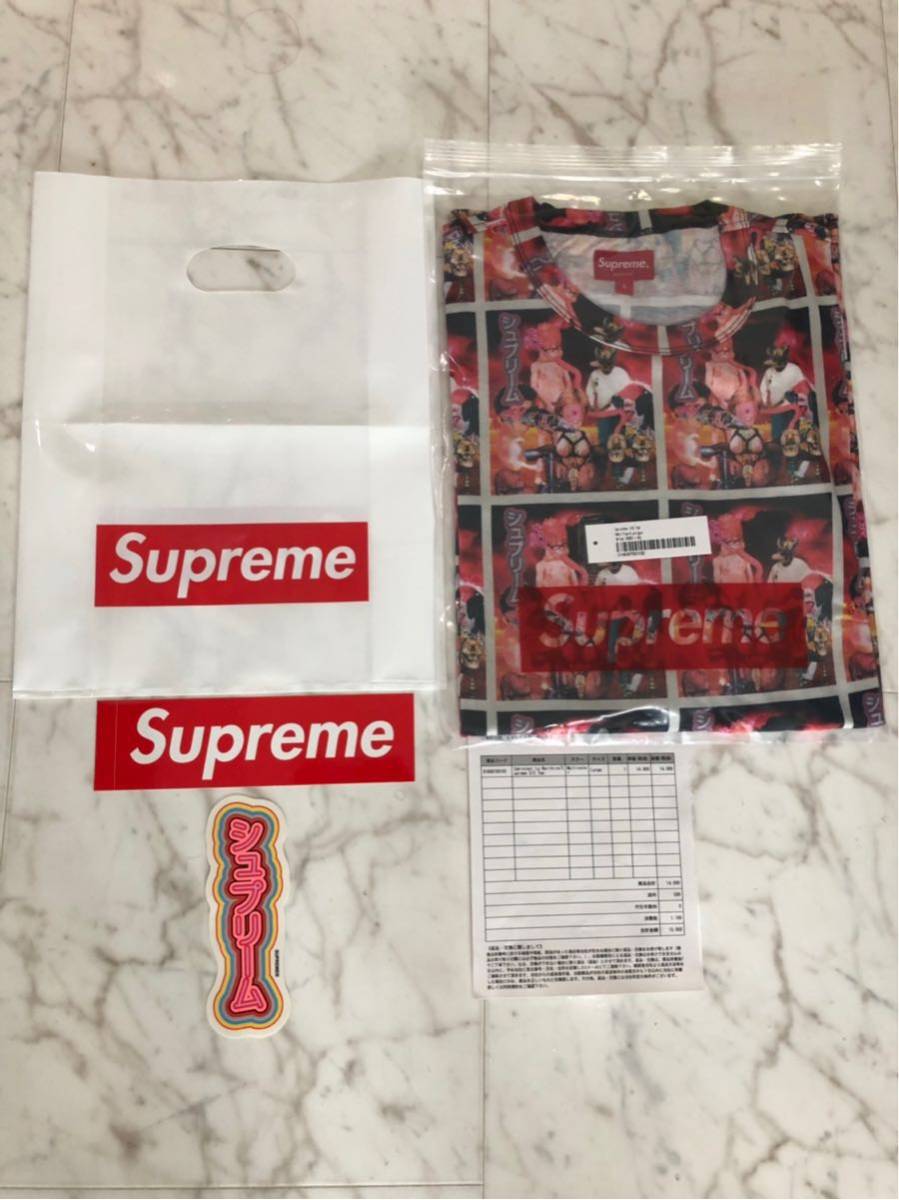 即完売 数少量 レア supreme Sekintani La Norihiro S/S TOP Lサイズ Tシャツ シュプリーム 総柄 送料-360円 全てお付けします 4
