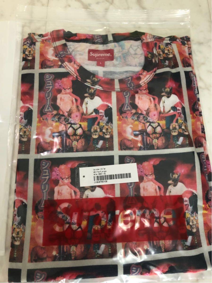 即完売 数少量 レア supreme Sekintani La Norihiro S/S TOP Lサイズ Tシャツ シュプリーム 総柄 送料-360円 全てお付けします 5